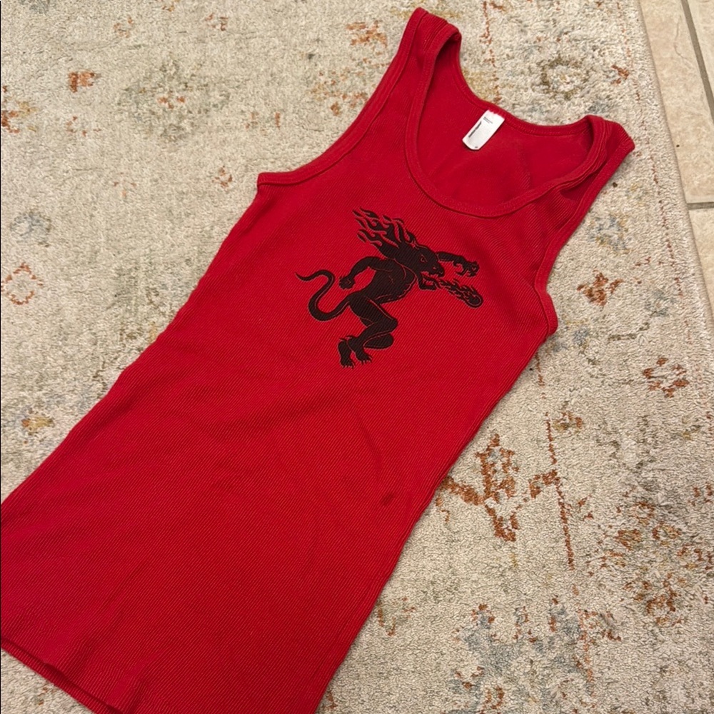 Red Fireball Whiskey Tank Top